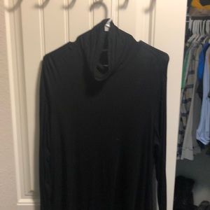 Black turtle neck